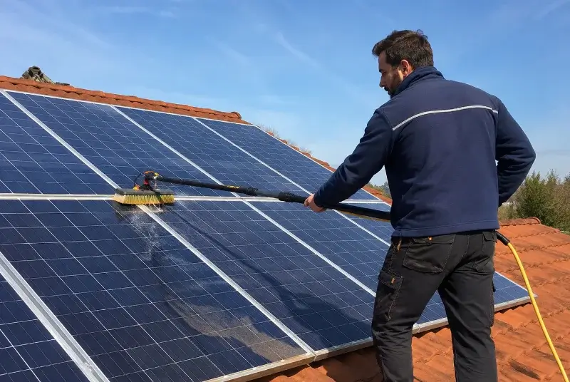 Nettoyage et entretien de panneaux solaires à Saint-Bauzille-de-Montmel